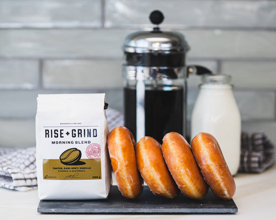 'Rise + Grind' Coffee